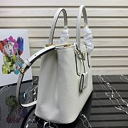 PRADA Killer Bag White 1BA232 Size 31 × 22.5 × 13.5 cm - 3