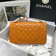 Chanel Classic Flap Bag Orange 112 25 cm - 5