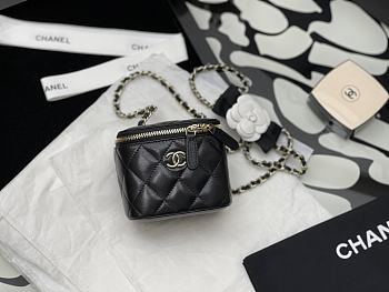 Chanel Box Bag Black/White 88020