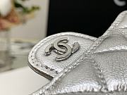 Chanel Small Waist Bag Silver 99036 - 4