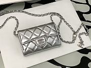 Chanel Small Waist Bag Silver 99036 - 3