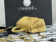 Chanel Handle Mini Bag Lemon Yellow 99003 Size 13 × 19 × 9 cm - 2