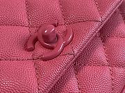 Chanel Handle Mini Bag Pink 99003 Size 13 × 19 × 9 cm - 6