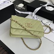 Chanel Woc Green AP1794 Size 19 cm - 5