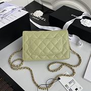 Chanel Woc Green AP1794 Size 19 cm - 4