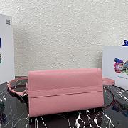 Prada Handbag Pink 1BA297 Size 26 x 20 x 13.5 cm - 2