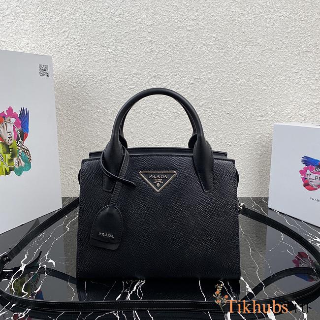 Prada Handbag Black 1BA297 Size 26 x 20 x 13.5 cm - 1