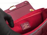 Louis Vuitton Vavin PM Monogram Red M43931 Size 26 x 20 x 8 cm - 4