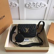 LV New Wave Multi Pochette Black M56461 Size 21 x 13 x 6.5 cm - 1