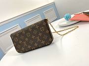 Louis Vuitton Pochette Felicie Chain Wallet Monogram Canvas M62416 Size 21 x 12 x 3 cm - 6