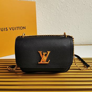 LV Lockme Chain PM Louis Vuitton Black M57073 Size 23 x 17 x 11 cm