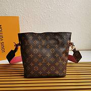 Louis Vuitton Monogram Canvas Noe Pouch M43445 Size 20 × 21 × 8cm - 5