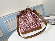 Louis Vuitton Neonoe BB Handbag Red M57154 Size 22 x 24 x 15 cm - 1