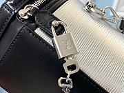 Louis Vuitton Epi Leather Cannes Silver M52226 Size 16 × 14.5 × 16 cm - 5