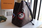 Louis Vuitton Bucket Bag Neonoe Screen Printing PO1072 Size 26 x 22 x 27 cm - 3