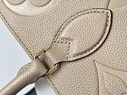 LV Onthego Handbag Monogram Beige M44576 Size 41 x 34 x 19 cm - 2