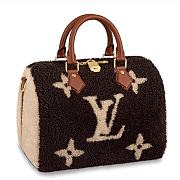 LV Teddy Speedy Bandoulière 25 M55422 Size 30 x 21 x 17 cm - 1