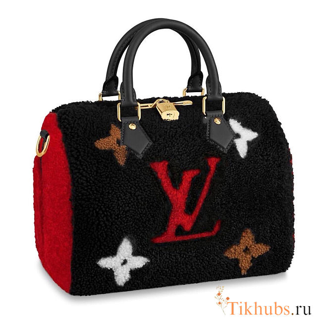 LV Teddy Speedy Bandoulière 25 M55423 Size 30 x 21 x 17 cm - 1