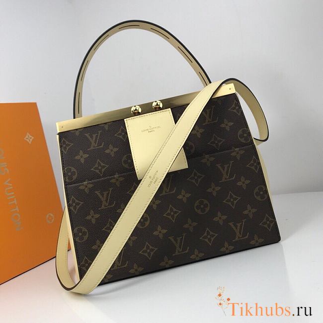 Louis Vuitton City Frame Monogram Canvas White M52240 Size 27 x 23.5 x 14.5 cm - 1