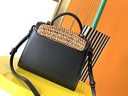 YSL Cassandra Cowhide Grass Weaving 532753 Size 20 x 16 x 7.5 cm - 4