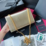 YSL Kate Golden Gold Buckle 326076Q Size 24 x 14.5 x 5 cm - 3