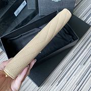 YSL Wallet Beige 358094 Size 19 x 9 cm - 5