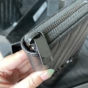 YSL Wallet Full Black 358094 Size 19 x 9 cm - 6