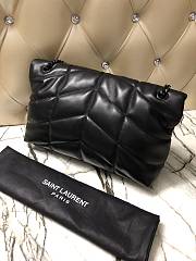 YSL LOULOU PUFFER Black 577475 Size 35 x 23 x 13.5 cm - 5