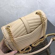 YSL Chain Bag Beige 532662 Size 17 x 15 x 6 cm - 4