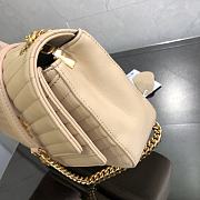 YSL Chain Bag Beige 532662 Size 17 x 15 x 6 cm - 5