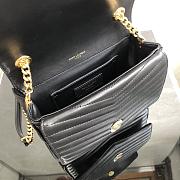 YSL Chain Bag Black 532662 Size 17 x 15 x 6 cm - 4