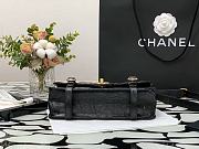 Chanel Flap Bag Cowhide Black Size 17 x 25 x 8 cm - 6