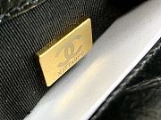 Chanel Mini Flap Bag Cowhide Black 99086 Size 17 x 14 x 7 cm - 4