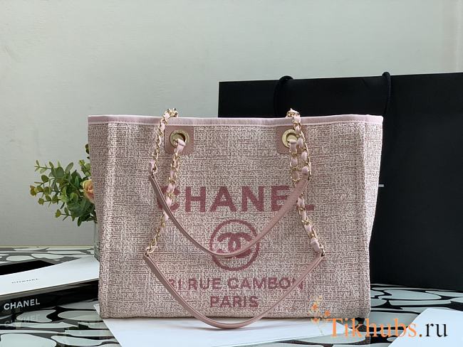 Chanel Beach Bag Pink Size 34 - 1