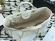 Chanel Beach Bag White Size 38 - 5