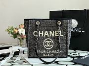 Chanel Beach Bag Black Size 28 - 1