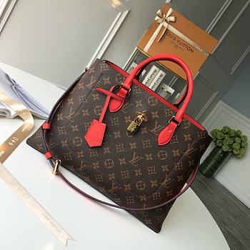 Louis Vuitton Flower Tote Monogram Padlock Black M43553 Size 34 × 24 × 13 cm