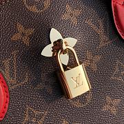 Louis Vuitton Flower Tote Monogram Padlock Black M43553 Size 34 × 24 × 13 cm - 2