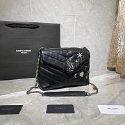 YSL Saint Lauren Flap Bag 8833 Size 24 × 18 × 7 cm - 5