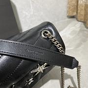 YSL Saint Lauren Flap Bag 8833 Size 24 × 18 × 7 cm - 4