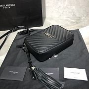 YSL Lou Camera Bag Black 520534 Size 23 x 16 x 6 cm - 4