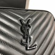 YSL Lou Camera Bag Full Black 520534 Size 23 x 16 x 6 cm - 2