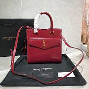 YSL Uptown Red 561203 Size 23 × 23 × 11 cm - 1