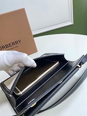 BURBERRY Canvas Bag White/Black 19 x 5 x 15 cm - 5