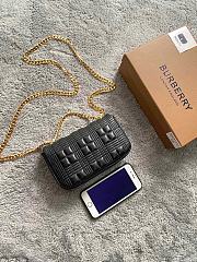 BURBERRY Chain Trap Black Size 17 x 3.5 x 10 cm - 5