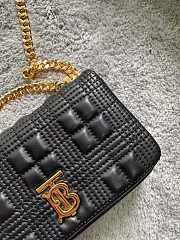 BURBERRY Chain Trap Black Size 17 x 3.5 x 10 cm - 6