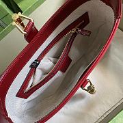 Jackie 1961 Small Shoulder Bag Blue/Red 636706 Size 28 x 19 x 4.5 cm - 3