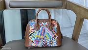 Hermes Multi-Element Color Embroidery Bolide Size 18 cm - 1