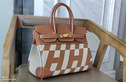 Hermes Swift Brown/White Size 30 cm - 1