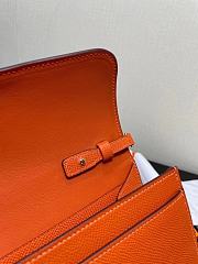 Hermes Messenger Bag Gold Brown 20.5 x 13 x 2 cm - 6